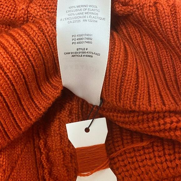 NWT ARITZIA BABTON SWEATER MERINO WOOL KNIT ACADEMIA - Picture 8 of 16